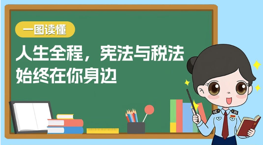 一图读懂|人生全程，宪法与税法始终在你身边
