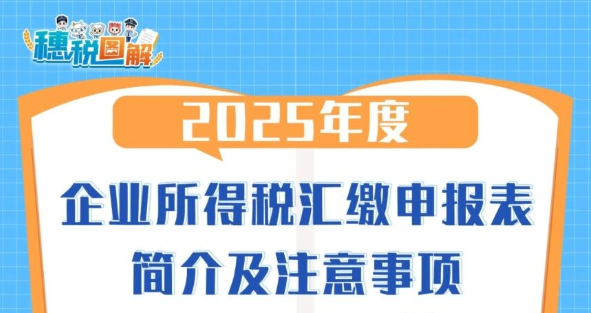 2025年度企业所得税汇算清缴申报表简介及注意事项