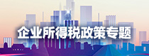 企业所得税政策专题