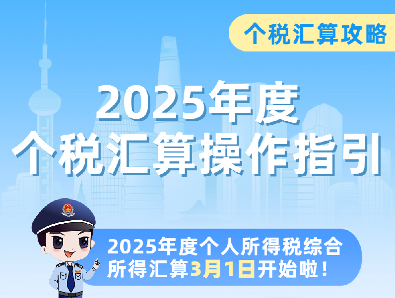 个税汇算攻略 2025年度个税汇算操作指引看这里！