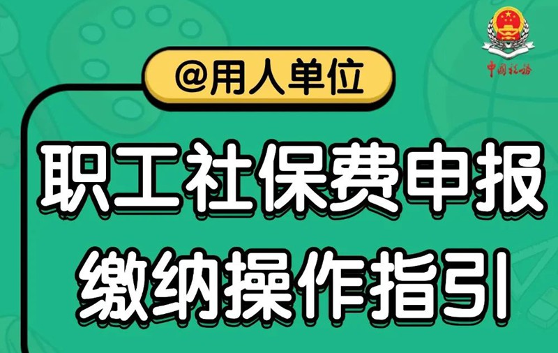 超全用人单位职工社保费申报缴纳操作指引，看这篇就够了