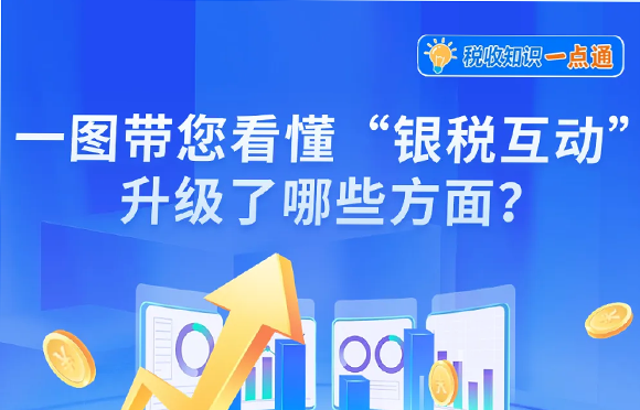 一图带您看懂“银税互动”升级了哪些方面？