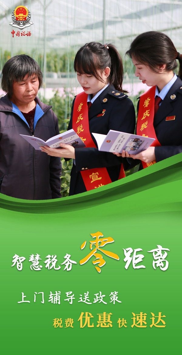 海报村民办税不出村智慧税务零距离