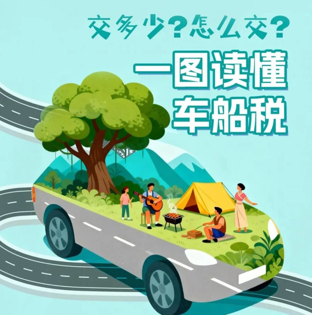 交多少？怎么交？一图读懂车船税